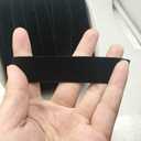 15 Yards Velvet Ribbon Spool, for Wedding, Gift Wrapping, Hair Bows, Home Decorating (1in, Black)