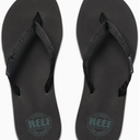 REEF Ginger Women's Flip Flop Sandals (Black,10)