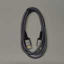 HDMI Cable 6.6 ft, Highwings 4K HDMI 2.0 Cord with High-Speed No Flickering, Nylon Braided & Gold-Plated Connectors, HDR, Ethernet, ARC, 3D, HDCP 2.2, Compatible with 4K TVs, Monitor, Streaming Device (Grey)