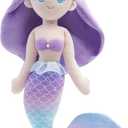 12" Purple Mermaid Stuffed Animal Soft Cute Princess Plush