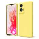 Moto G Stylus 5G 2024 Case, Liquid Silicone Slim Soft TPU Fit Full Body Protection Shockproof Phone Cover for G Stylus 5G 2024 (Kumquat)