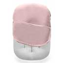 MOZAH Baby Lounger Cover for Newborns - Soft Cotton Slipcover Fitting Most Infant Loungers and Baby Nest Loungers (Pale Mauve - Dusty Pink)