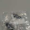 8AN Male Flare to 1/2" Hose Barb Straight Adapter Fuel Hose Fittings AN8-1/2" Aluminum Black 2PCS