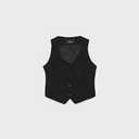 Vest Medium Formal Business Waistcoat Black 3 Pack Small