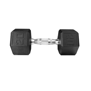 Amazon Basics Rubber Hex Dumbbell Hand Weight 20lb