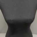 FDW Manikin 60-67Height Adjustable Female Dress Model Display Torso Body Tripod Stand Clothing Forms (Black)