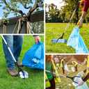 32 Grabber Reacher Tool, 2-Pack Foldable Reacher Grabber Pickup Tool with 90 Rotating Jaw & Magnets, Trash Picker Upper Grabber, Lightweight Grabbers for Seniors Heavy Duty