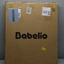Babelio Baby Gate for Doorways and Stairs, 26''-40'' Auto Close Dog/Puppy Gate, Easy Install, Pressure Mounted, No Drilling, fits for Narrow and Wide Doorways, Safety Gate w/Door for Child and Pets (30"Tall 26"-40" Wide, White)