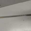 Heavy Duty Stainless Steel Chrome Continuous Piano Hinge, 600mm x 38mm x 1mm, 270 Open, 24 Pre-Drilled Holes, Silver