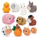 V-Opitos 2 Pack Farm Animal Matching Toys, Montessori Gifts for 1-3 Year Old Toddlers