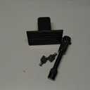 SINGARO Tow Hitch Cover, Heavy American Flag Metal Trailer Hitch Cover for 2 Inch Receivers, Ideal for Truck Accessories with 5/8-Inch Pin Diameter Trailer Hitch Lock (Black)