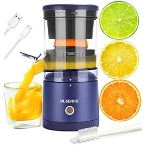 Citrus Juicer Machines Rechargeable - Portable Juicer with USB and Cleaning Brush for Orange, Lemon, Grapefruit