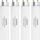 LUXRITE F32T8/841 T8 Fluorescent Tube Light Bulb (1" Diameter), 32W, 48 Inch, 4100K Cool White, 2800 Lumens, G13 Bi-Pin Base, (T8 Only, Not Compatible with T12 or LED Fixtures) - LR20732, 4-Pack