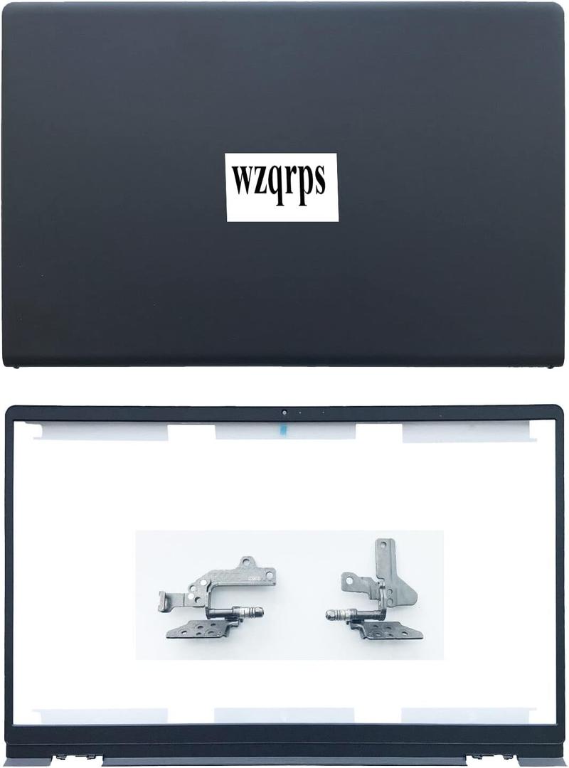 Replacement Laptop LCD Cover Back Rear Top Lid Front Bezel with Hinges for Dell Inspiron 15 3510 3511 3515 00WPN8 0WPN8 09WC73 9WC73 AP3LE000901 Gray