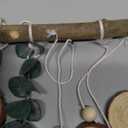 Sggvecsy 21 Eucalyptus Wall Hanging Decor Artificial Eucalyptus Plant Fake Greenery Leaves Boho Wall Decor with Wooden Stick for Bedroom Bathroom Kitchen Rustic Farmhouse Home Living Room Decoration