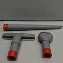 Crevice Tool and Dust Brush Upholstery Tool Compatible with Shark Navigator Lift-Away Vacuum Cleaner Models NV500, NV501, NV502, NV560, Compare to Part No.X11FC500 Gray