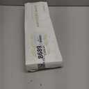 AmazerBath Lotion Applicator for Back, Feet, 4 Replacement Pads with 17" Curved Handle, Back Sunscreen Applicator for Kids, Elderly, Women, Apply Skin Cream Medicine Moisturizer Tanner, White