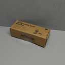 Muezna Men's Non-Slip Yoga Socks, Anti-Skid Pilates, Barre, Bikram Fitness Hospital Slipper Socks with Grips (6-9, Black+coffee+navy+grey - 4 Pairs)