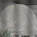 Round Toilet Seat Soft Close 16.5'',Standard Universal Toilet Lid Round with PP Material Safe, Easy to Clean and Install, Ergonomic design, Never Loosens,2 Years Support, White Plastic