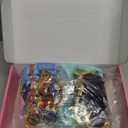 Princess Dress Up Clothes for Little Girl Role Play Costume Gift Set Princess Dress Up Toys for Toddler Girls (Purple)