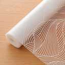 Cooyes Shelf Liner, Non-Adhesive Waterproof Drawer Liner, Durable Easy-to-Cut EVA Shelf Paper for Kitchen Cabinets, Refrigerator, Cupboard, and Dresser 11.8" W x 118" L