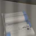 8 Gallon Trash Bags Drawstring 1.2 Mil - 100 Count White Medium Garbage Bags Unscented, 30 Liter Thick Plastic Trash Can Liners for Home Kitchen Bathroom