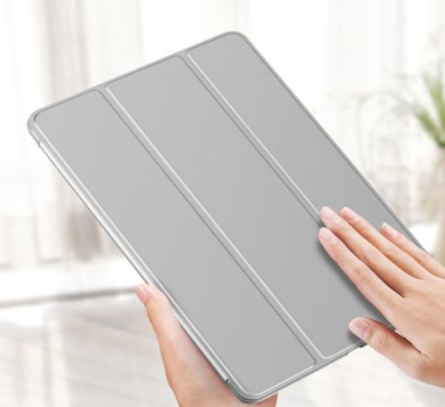 iPad 10" Soft Silicone Case - Silver  