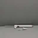 Ideal Security 9700 Heavy Pneumatic Touch & Hold Storm and Screen Door Closer for Wood, Aluminum, and Vinyl Doors, Silent and Smooth Closing, 11.5", White