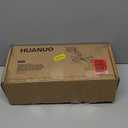 HUANUO FlowLift Dual Monitor Stand, Fully Adjustable Gaming Monitor Desk Mount for 1332 Computer Screens, Full Motion VESA 75x75/100x100 with C-Clamp & Grommet Base, Each Arm Holds 4.4 to 19.8 lbs