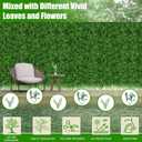 Artificial Grass Wall Panels,60"x120" (50 SQFT) Boxwood Roll
