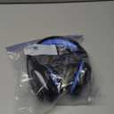 Wire Gaming Headset with Adjustable Mic, High Sound Quality Over Ear Headhones HiFi StereoNoise CancellingComfortable Earmuffs, 3.5mm Jack, for PC Mobile Phones