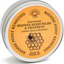 Premium Food-Safe Beeswax Wood Polish & Furniture Wax Hand Poured Wood Conditioner | Eco-Friendly & Non-Toxic | Protects & Restores All Wood: Furniture, Toys, Cutting Boards, Ornaments (3.5 Fl Oz)