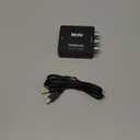 HDMI to RCA, 1080p HDMI to AV 3RCA CVBs Composite Video Audio Converter Adapter Supports PAL/NTSC for TV Stick, Chromecast, Apple TV, PC, Laptop, Xbox, HDTV, DVD-Black