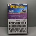 Filtrete 16x25x5 AC Furnace Air Filter, MPR 1550, MERV 12, Fits Honeywell & Trion AirBear, CERTIFIED Asthma & Allergy Friendly, Electrostatic Air Filter, 1-Pack (actual size 15.75 x 24.13 x 4.88)