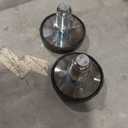 2pc Car Lift Tray with Rubber and High Foot pad 35mm Shaft Diameter Han Macson (Buttoned Thread Style)
