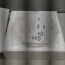 SOUJOY Set of 2 Porcelain Tiered Cupcake Stand, White Embossed Dessert Stand with Gold Rod, 3 Tiers and 2 Tiers Serving Trays for Tea Party Wedding Baby Shower Home Birthday