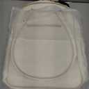 Pickleball Bag, Quilted Pickleball Backpack with Shoe Compartment & Waterproof Pocket, Pickle Ball Paddle Bag Fits 2 to 4 Paddles for Women and Men (Beige)