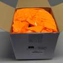 16 Pcs 24'' Halloween Inflatable Pumpkin Ball Ornaments 16'' Large Halloween Hanging Inflatable Pumpkin Decoration Blow up Halloween Balls Jack O Lantern Decor for Holiday Indoor Outdoor Garden Yard