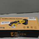 Ohyes Cordless Electric Scissors Fit for DeWALT 20v Max Battery 440RPM Rotary Cardboard Cutter For Fabric Carpet Plastic(Battery Not Included, Added Replacement Blade)