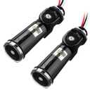 Automatic Lighting Sensor Switch 2pcs Photoelectric Switch for Outdoor Light Photo Cell Sensor with Time Delay Temperature Compensation Water-Resistant
