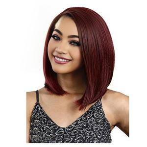 OYSRONG Elegant Women Medium Length Wine Red Straight Bob Heat Resistant Daily Hair Wig OYSRONG Elegant Women Medium Length Wine Red Straight Bob Heat Resistant Daily Hair Wig