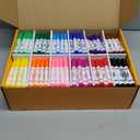 384 PCS Washable Markers for Kids - Non Toxic 12 Color Bulk Set Draw 1mm Fine to 5mm Broad TipElementary Preschool Kindergarten Back to School Classroom Art Supplies Drawing Kit Gift for Boys Girls