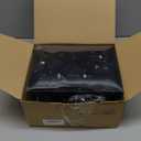 Wesiti 24 Sets 2.6 Inch Black Glitter Christmas Ball Ornament Set 24 Sparkly Shatterproof Tinsel Ball Ornament with 24 Bow Sequin Hanging Xmas Tree Decoration Indoor Outdoor for Xmas Wedding Decor