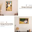 GULETHUN 14x24 Frame, Transitional Modern Design Picture Frames, 14 by 24 Rustic Poster Frame for Home Decor, Gold Vintage Photo Frame, Horizontal or Vertical Display, Choose Size & Color, 14x24in