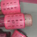 37 Pcs Aluminum Thermal Hair Rollers Set 3 Sizes Self Grip Hair Rollers 18 Pcs Duckbill Clips, Comb Hairdressing Styling Tool for Women, Men(1.1,Pink Series) (1.1'', 1.57'', 1.97'')