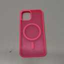 BENTOBEN Magnetic for iPhone 13 Case & iPhone 14 Case [Compatible with Magsafe] Translucent Matte Phone Case iPhone 13/14 Slim Thin Shockproof Women Men Protective Cover Cases, Hot Pink