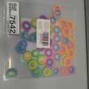 KLT Fidget Toys Bulk for Kids: 50 Pack Texture Spinner Rings - Bulk Fidgets for Students Classroom Prizes - Quiet Sensory for Autism Stress Relief - Goodie Bags Stuffers for Party Favors