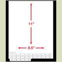 Exhibitindexes Bottom Numbered of Tabs 1-25 - Legal Exhibit Dividers - White Paper Dividers - Individual Bottom Tab Easy to Use 1/10th Cut - Made in The USA
