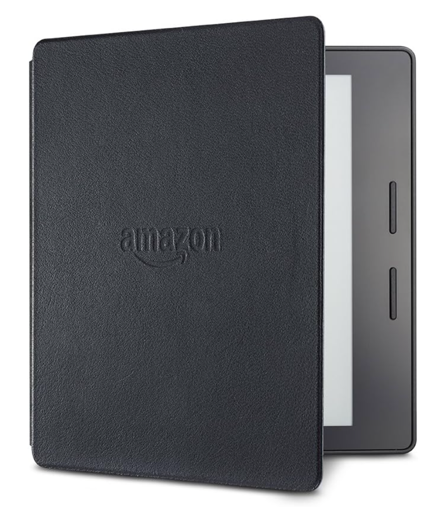 Amazon Kindle Oasis Premium Leather Battery Cover - Black (Will not fit the All New Oasis 7" 2017 9th Generation)