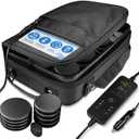 AICNLY Professional Basalt Hot Stones Massage Set with Adjustable Temperature and Timing Function, Spa Therapy Tool for Lymphatic Drainage, Muscle Pain Relief, Tension Release (Spa/Home Use)